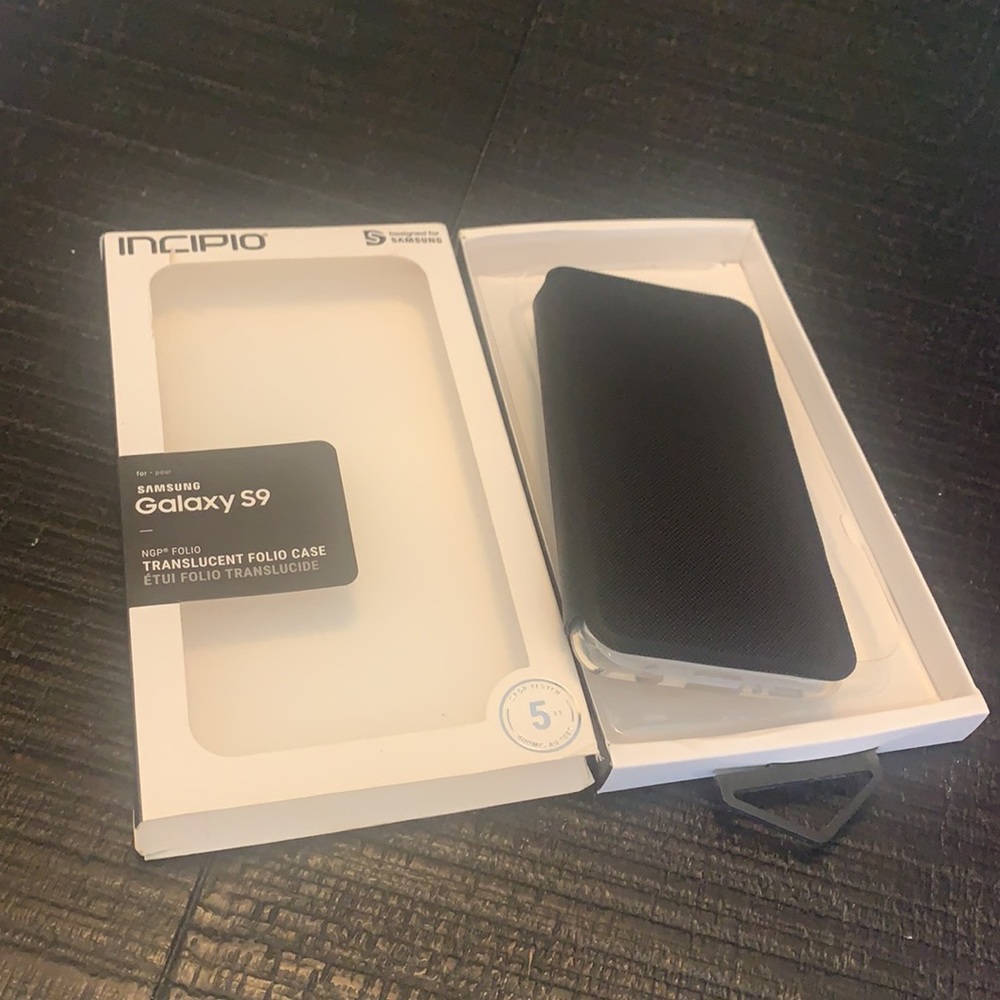 Galaxy 9 translucent folio case